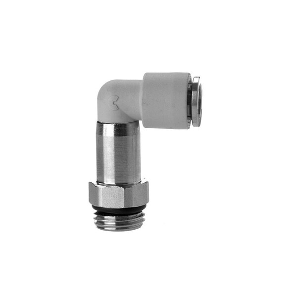 Camozzi Extended Male Elbow Swivel, 8MM OD X G1/8 7526 8-1/8 - main